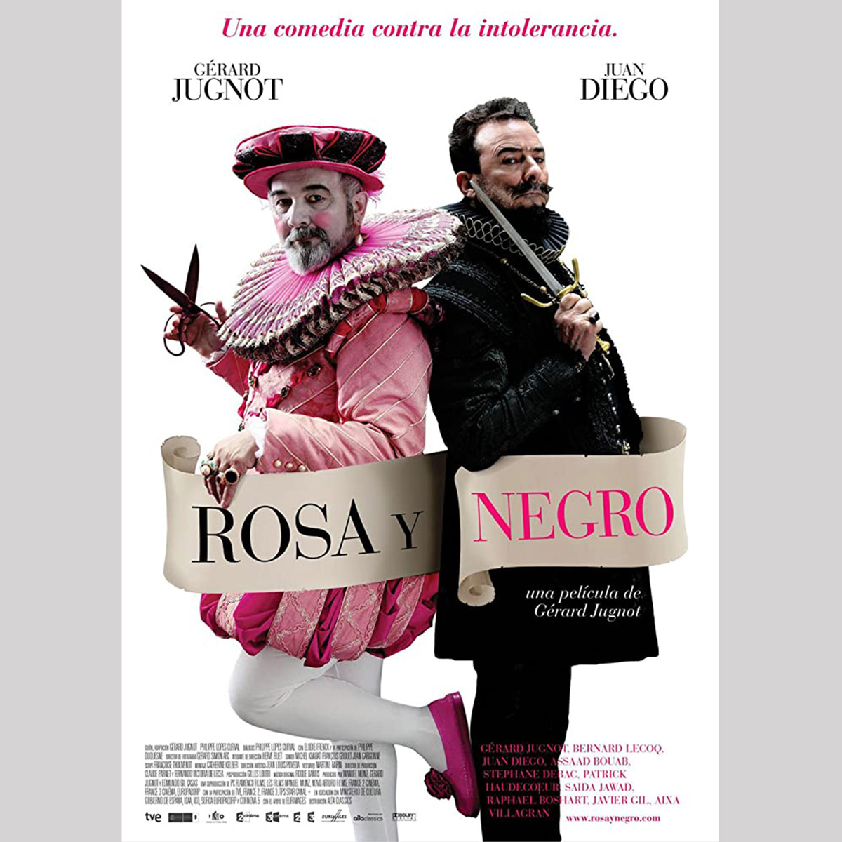 Rosa y Negro película
